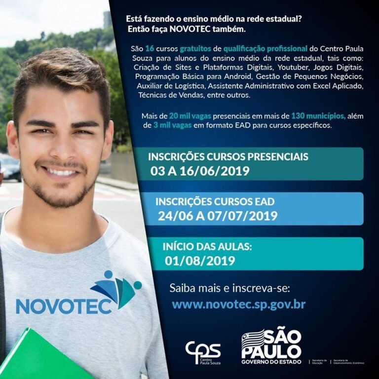 Colégio Agrícola adere ao NOVOTEC