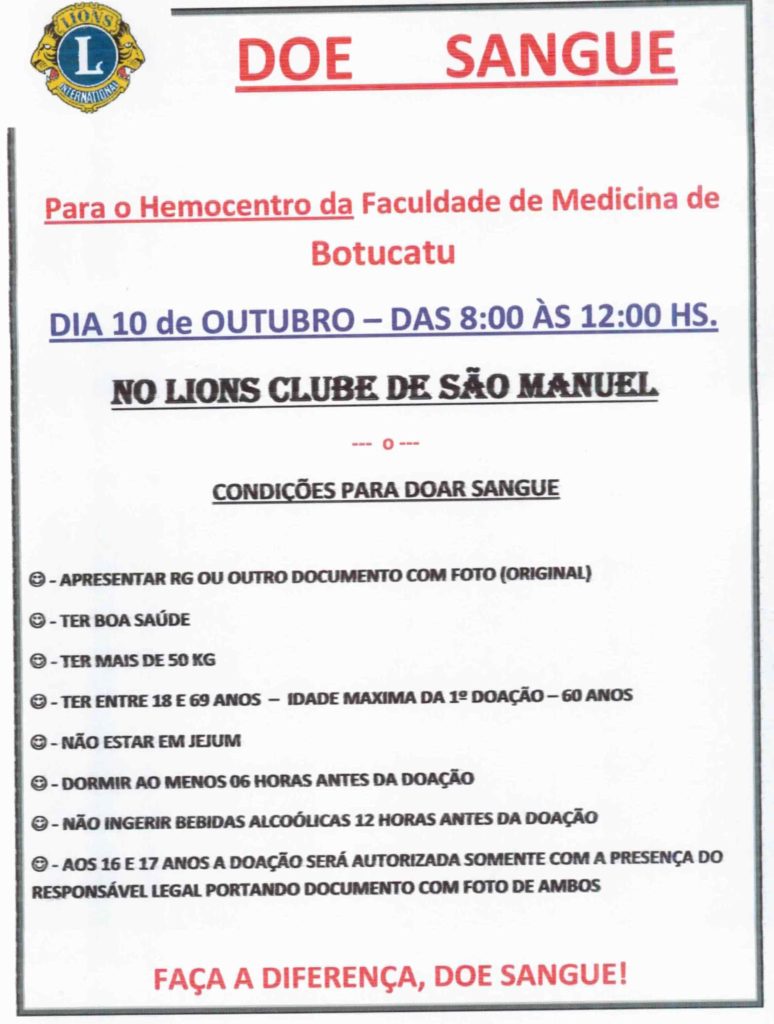 lions-774x1024 Quinta-feira é dia de doação de sangue