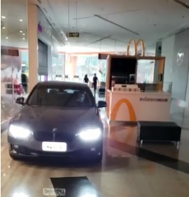 carro-no-mall Botucatu: Carros entrarão nos corredores do Shopping Botucatu para retirada de produtos