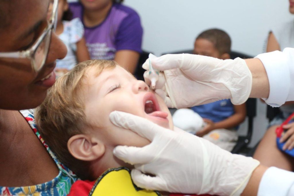 vacina-polio-1024x682 Campanha Nacional de Vacinação contra a Pólio atinge 53% da meta em São Manuel