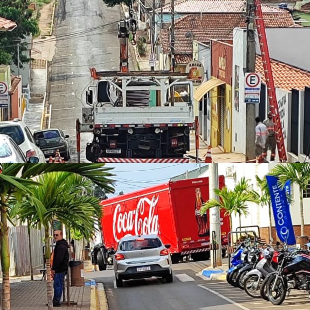 19BDC9AB-B0CC-451A-9CA6-7B23CFE4EF1F-1024x1024 Manutenção na rede elétrica complica trânsito e causa prejuízos no comércio em São Manuel