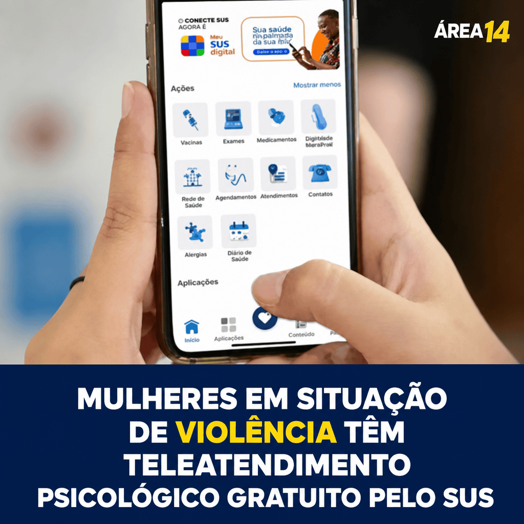 MULHERES EM SITUAÇÃO DE VIOLÊNCIA TÊM TELEATENDIMENTO PSICOLÓGICO GRATUITO PELO SUS