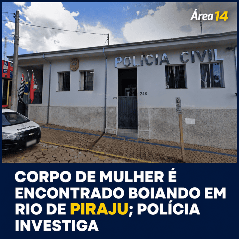 CORPO DE MULHER É ENCONTRADO BOIANDO EM RIO DE PIRAJU; POLÍCIA INVESTIGA