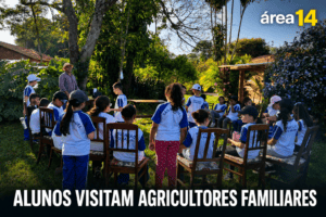 ESCOLAS MUNICIPAIS VENCEDORAS DA 1ª GINCANA SOBRE AGRICULTURA VISITAM AGRICULTORES FAMILIARES