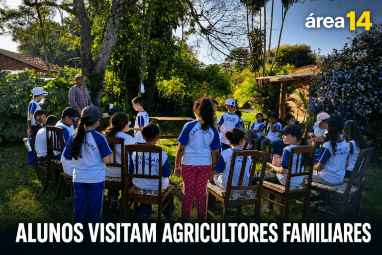 ESCOLAS MUNICIPAIS VENCEDORAS DA 1ª GINCANA SOBRE AGRICULTURA VISITAM AGRICULTORES FAMILIARES