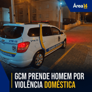 GCM FLAGRA MULHER SENDO PUXADA PELOS CABELOS E PRENDE HOMEM POR VIOLÊNCIA DOMÉSTICA EM BOTUCATU