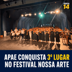 ARTISTAS DO CENTRO DIA DA APAE DE SÃO MANUEL CONQUISTAM 3º LUGAR NO FESTIVAL REGIONAL NOSSA ARTE