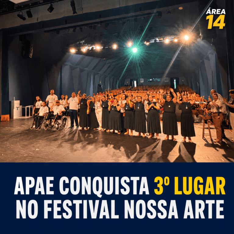 ARTISTAS DO CENTRO DIA DA APAE DE SÃO MANUEL CONQUISTAM 3º LUGAR NO FESTIVAL REGIONAL NOSSA ARTE