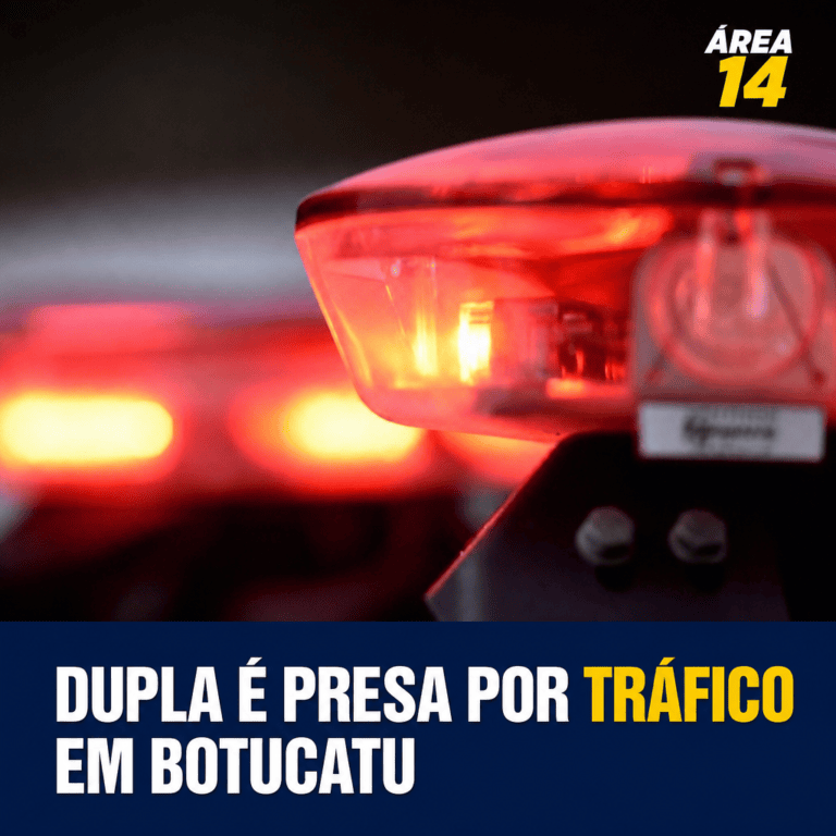 HOMEM ASSUME VENDA DE DROGAS E DIZ QUE AMIGA GUARDAVA ENTORPECENTES; DUPLA É PRESA EM BOTUCATU