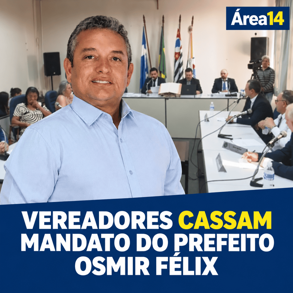 CÂMARA DE PRATÂNIA CASSA MANDATO DO PREFEITO OSMIR FÉLIX APÓS DENÚNCIA DE OMISSÃO