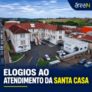 ELOGIOS AO ATENDIMENTO DA SANTA CASA DE SÃO MANUEL CIRCULAM NAS REDES SOCIAIS