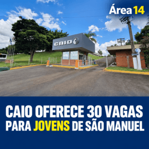 Grupo Caio abre 30 vagas para programa de aprendizagem em São Manuel