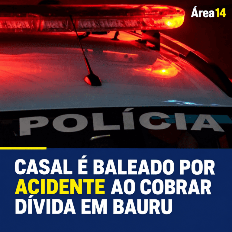 CASAL É BALEADO POR ACIDENTE AO COBRAR DÍVIDA EM BAURU