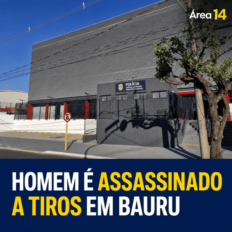 HOMEM DE 32 ANOS É ASSASSINADO A TIROS NO FORTUNATO ROCHA LIMA, EM BAURU