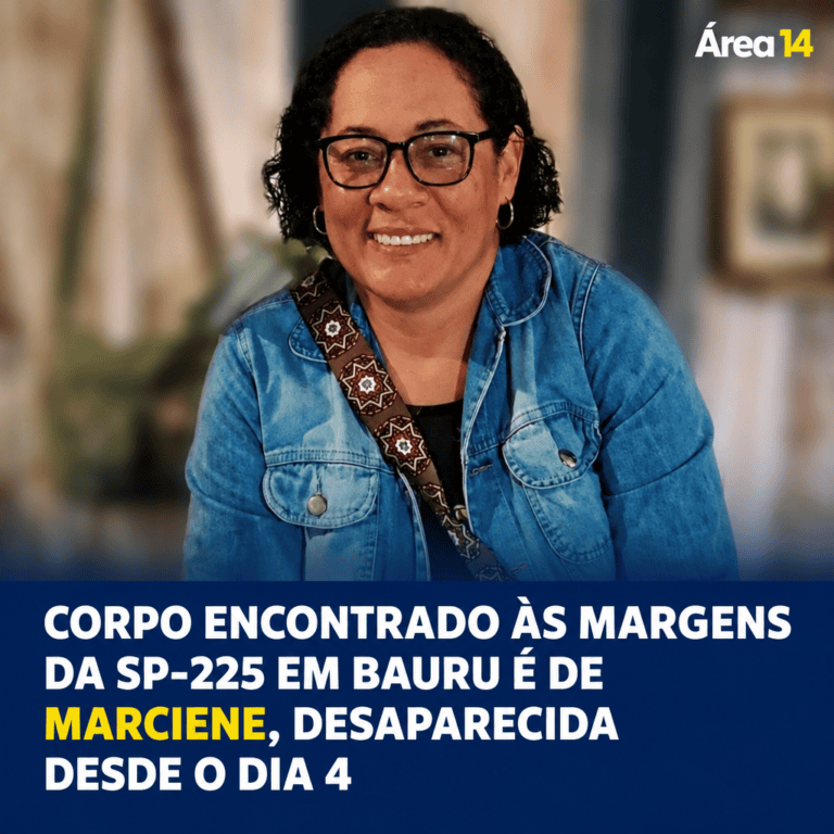 CORPO ENCONTRADO ÀS MARGENS DA SP-225 EM BAURU É DE MARCIENE, DESAPARECIDA DESDE O DIA 4