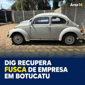DIG RECUPERA FUSCA DE EMPRESA QUE HAVIA SIDO LEVADO POR EX-FUNCIONÁRIO EM BOTUCATU