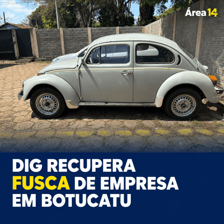 DIG RECUPERA FUSCA DE EMPRESA QUE HAVIA SIDO LEVADO POR EX-FUNCIONÁRIO EM BOTUCATU