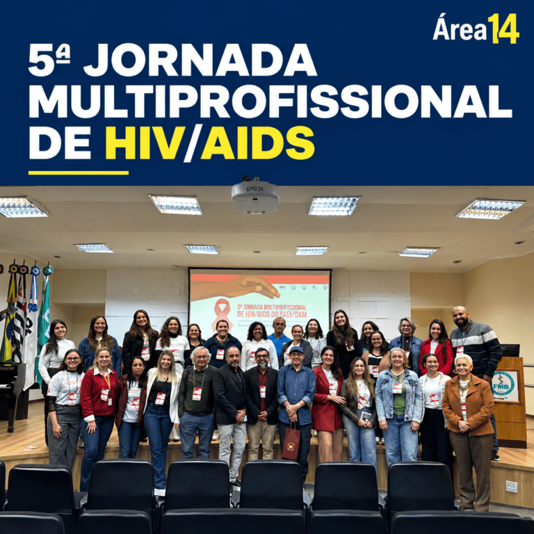 SAEI-DAM REÚNE 120 PARTICIPANTES NA 5ª JORNADA MULTIPROFISSIONAL DE HIV/AIDS
