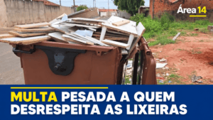 PREFEITO DE SÃO MANUEL ANUNCIA MULTA A QUEM USAR LIXEIRAS PÚBLICAS DE FORMA IRREGULAR