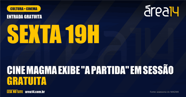 Cine MAGMA exibe "A Partida" em sessão gratuita nesta sexta