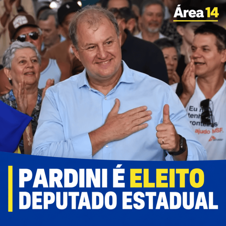 MÁRIO PARDINI É ELEITO DEPUTADO ESTADUAL EM SUA PRIMEIRA DISPUTA PELA ALESP