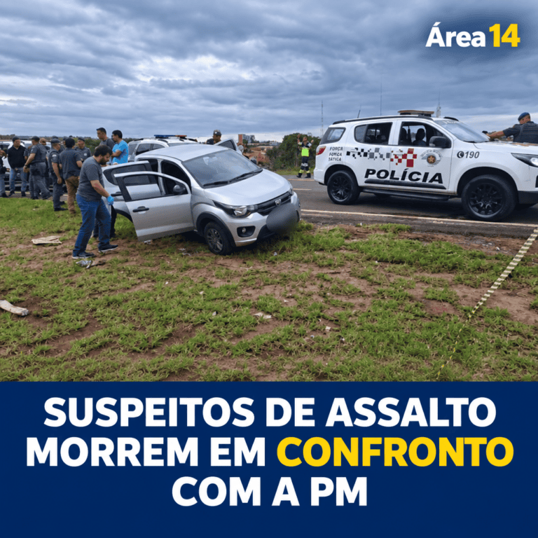 SUSPEITOS DE ASSALTO EM BAURU MORREM EM CONFRONTO COM A PM NA MARECHAL RONDON