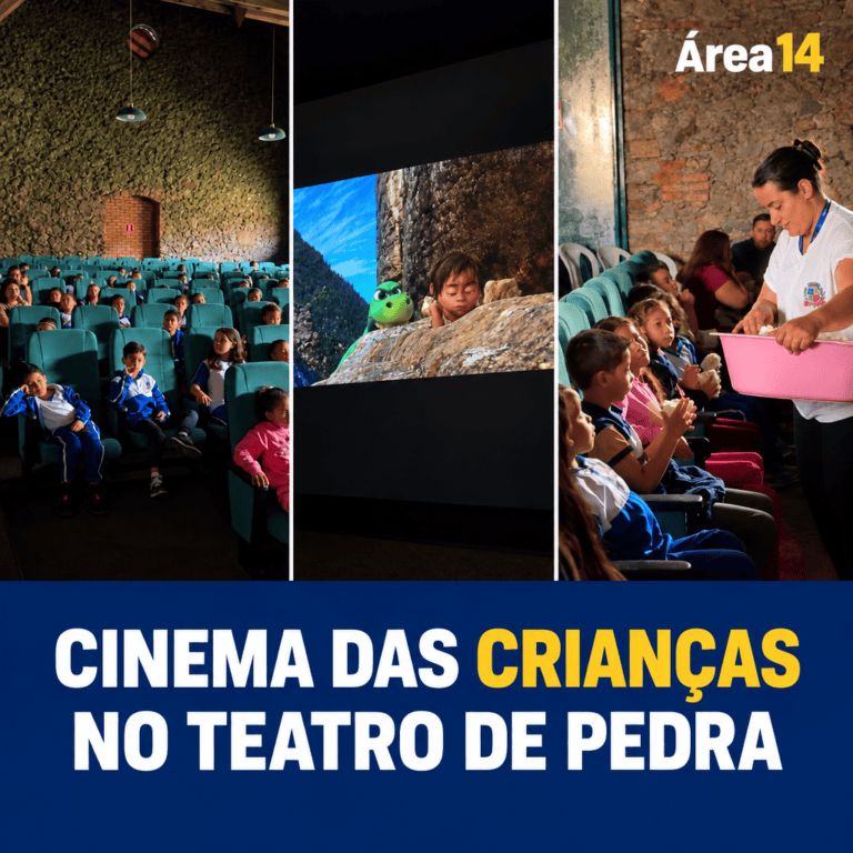 CINEMA DAS CRIANÇAS COMEÇA NO TEATRO DE PEDRA E SEGUE ATÉ 19 DE OUTUBRO EM SÃO MANUEL