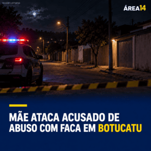 MÃE DE ADOLESCENTE VÍTIMA DE ABUSO SEXUAL ATACA IDOSO COM FACA EM BOTUCATU