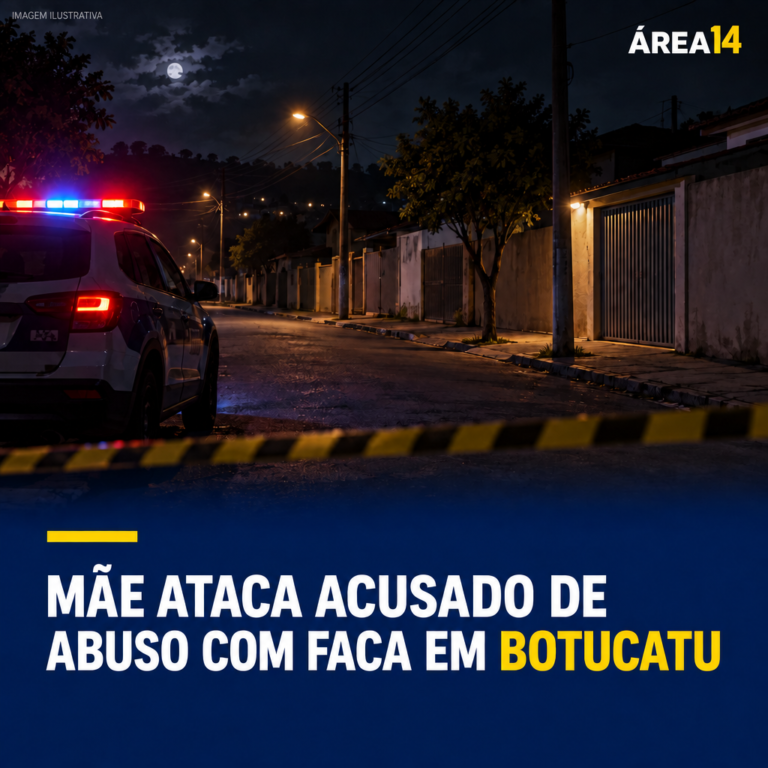 MÃE DE ADOLESCENTE VÍTIMA DE ABUSO SEXUAL ATACA IDOSO COM FACA EM BOTUCATU