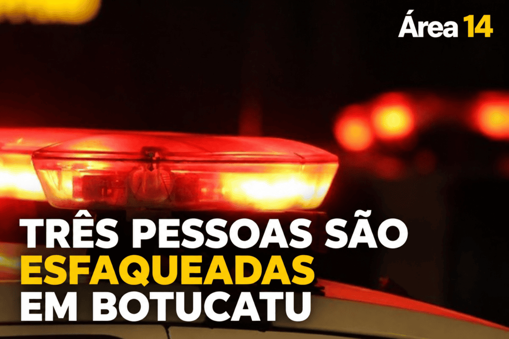 TRÊS PESSOAS SÃO ESFAQUEADAS APÓS CONFUSÃO EM CASA NOTURNA DE BOTUCATU; HOMEM É PRESO POR TENTATIVA DE HOMICÍDIO