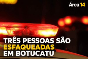 TRÊS PESSOAS SÃO ESFAQUEADAS APÓS CONFUSÃO EM CASA NOTURNA DE BOTUCATU; HOMEM É PRESO POR TENTATIVA DE HOMICÍDIO