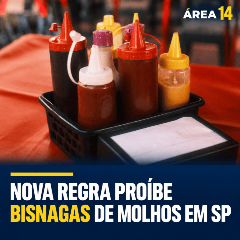 BISNAGAS DE KETCHUP E MAIONESE SERÃO PROIBIDAS EM BARES E LANCHONETES DE SP