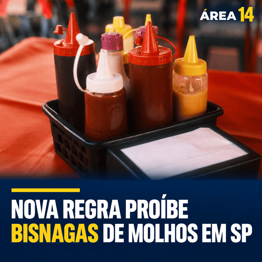 BISNAGAS DE KETCHUP E MAIONESE SERÃO PROIBIDAS EM BARES E LANCHONETES DE SP