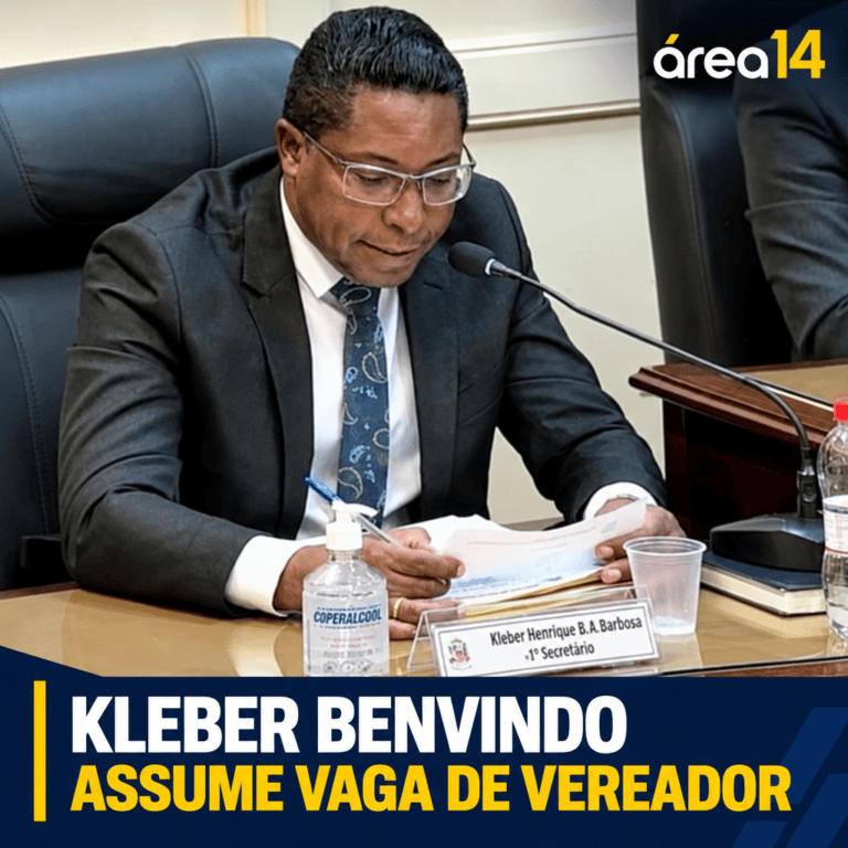 SUPLENTE KLEBER BENVINDO ASSUME VAGA DE VEREADOR EM SÃO MANUEL