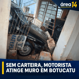 POLÍCIA MILITAR ATENDE OCORRÊNCIA DE DANO EM BOTUCATU