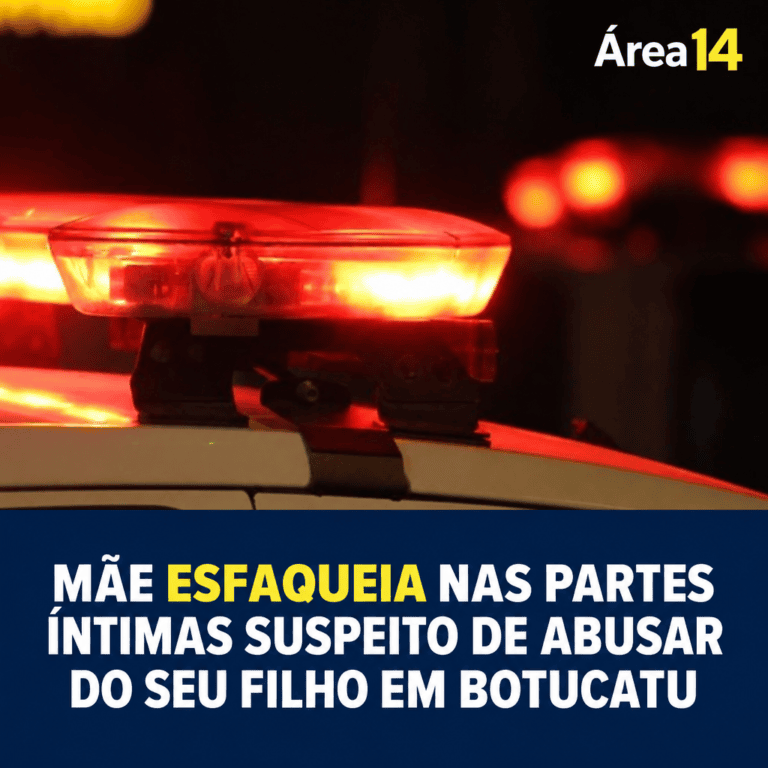 MÃE ESFAQUEIA NAS PARTES ÍNTIMAS SUSPEITO DE ABUSAR DO SEU FILHO EM BOTUCATU