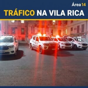 PM APREENDE ADOLESCENTE E TRÊS HOMENS POR TRÁFICO DE DROGAS NA VILA RICA EM SÃO MANUEL